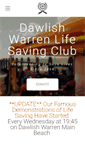 Mobile Screenshot of dawlishwarrenlifesavingclub.weebly.com