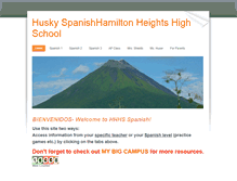 Tablet Screenshot of huskyspanish.weebly.com