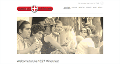 Desktop Screenshot of live1027ministries.weebly.com