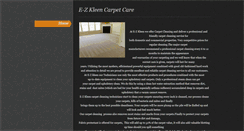 Desktop Screenshot of ezkleencarpetcare.weebly.com