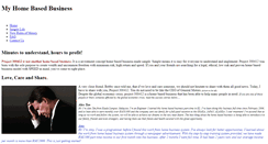 Desktop Screenshot of myhomebasedbusiness.weebly.com