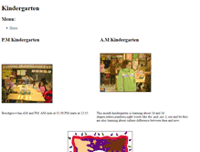 Tablet Screenshot of kindergartenbg.weebly.com