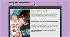 Desktop Screenshot of lullabyforababyscorpion.weebly.com