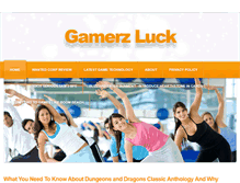 Tablet Screenshot of luckgamesz.weebly.com