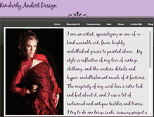 Tablet Screenshot of kandertdesign.weebly.com