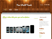 Tablet Screenshot of newworldtrends.weebly.com