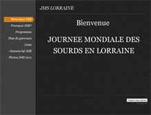 Tablet Screenshot of jmslorraine2011.weebly.com