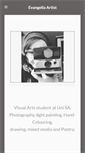 Mobile Screenshot of evangeliaartist.weebly.com