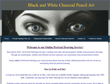 Tablet Screenshot of charcoalpencilart.weebly.com