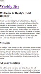 Mobile Screenshot of healytotalhockey.weebly.com