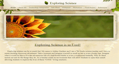 Desktop Screenshot of coolsciencekids.weebly.com