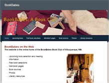 Tablet Screenshot of bookbabes.weebly.com