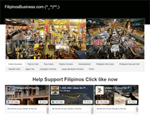 Tablet Screenshot of filipinosbusiness.weebly.com