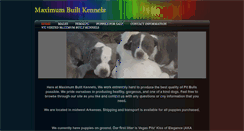 Desktop Screenshot of maximumbuiltkennels.weebly.com