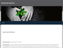 Tablet Screenshot of mindandmemory.weebly.com