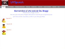 Tablet Screenshot of lmspanish.weebly.com