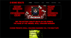 Desktop Screenshot of dbonebeats.weebly.com