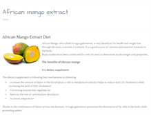 Tablet Screenshot of africanmangoextracts.weebly.com