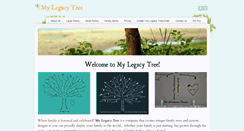 Desktop Screenshot of mylegacytree.weebly.com