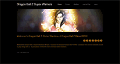 Desktop Screenshot of dragonballzsuperwarriors.weebly.com