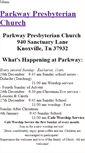 Mobile Screenshot of parkwayknoxville.weebly.com
