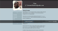 Desktop Screenshot of jeromehudsonspeaks.weebly.com