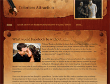 Tablet Screenshot of colorlessattraction.weebly.com