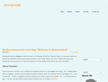 Tablet Screenshot of ammarweb.weebly.com