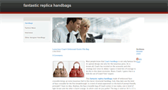 Desktop Screenshot of fantastichandbags.weebly.com
