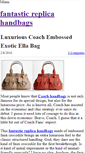 Mobile Screenshot of fantastichandbags.weebly.com