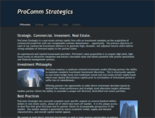 Tablet Screenshot of procommstrategics1.weebly.com