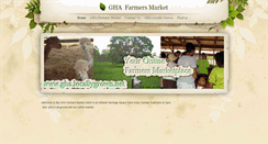 Desktop Screenshot of ghafarmersmarket.weebly.com