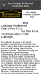 Mobile Screenshot of hotlistingspreferredclientclub.weebly.com