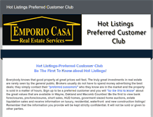 Tablet Screenshot of hotlistingspreferredclientclub.weebly.com