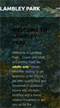 Mobile Screenshot of lambleypark.weebly.com