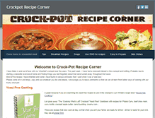 Tablet Screenshot of crockpotrecipes.weebly.com