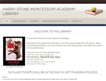 Tablet Screenshot of hsmalibrary.weebly.com