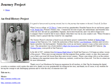 Tablet Screenshot of journeyproject.weebly.com