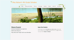 Desktop Screenshot of missnelsons4thgrade.weebly.com