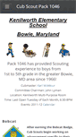 Mobile Screenshot of pack1046.weebly.com