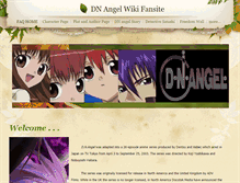 Tablet Screenshot of dnangelwiki.weebly.com