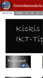 Mobile Screenshot of kickisikt-tips.weebly.com