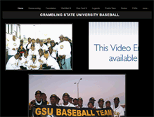 Tablet Screenshot of gramblingbaseball.weebly.com