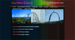 Desktop Screenshot of kingarthurskingdom.weebly.com