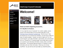 Tablet Screenshot of intercorpscouncilcolorado.weebly.com