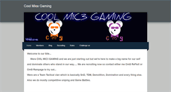 Desktop Screenshot of cmggaming.weebly.com