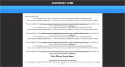 Desktop Screenshot of earn-money-home.weebly.com