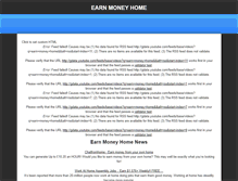 Tablet Screenshot of earn-money-home.weebly.com