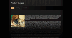 Desktop Screenshot of borgenart.weebly.com