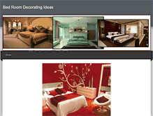 Tablet Screenshot of bedroomdecoratingideas.weebly.com